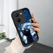 Ucuc Vivo Y27 5G/Y27S Uyumlu Siyah Silikon Kılıf Darbeye Dayanıklı Kamera Korumalı