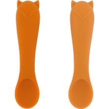 Trixie Mr. Fox - 2li Silikon Bebek Kaşığı Seti