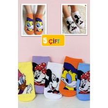 Yasyas 10 Çift Sevimli Çizgi Karakterler Patik Çorap Seti