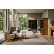 Doressa Vanta Reflekte Camlı Köşe Yatak Odası Takımı