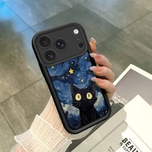 Ucuc iPhone 17 Pro Max Uyumlu Siyah Silikon Kılıf Darbeye Dayanıklı Kamera Korumalı