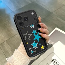 Ucuc iPhone 17 Pro Uyumlu Siyah Silikon Kılıf Darbeye Dayanıklı Kamera Korumalı