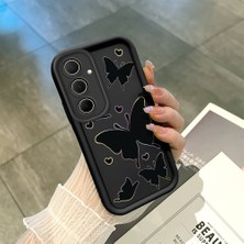 Ucuc Samsung Galaxy A35 Uyumlu Siyah Silikon Kılıf Darbeye Dayanıklı Kamera Korumalı