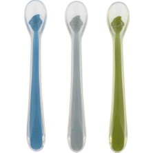 Trixie Mr. Shark - 3lü Silikon Yemek Kaşığı Seti