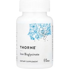 Thorne, Iron Bisglycinate, 60 Capsules (25 Mg Per Capsule).
