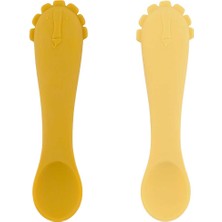 Trixie Mr. Lion - 2li Silikon Bebek Kaşığı Seti