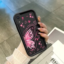 Ucuc iPhone Xr Uyumlu Siyah Silikon Kılıf Darbeye Dayanıklı Kamera Korumalı