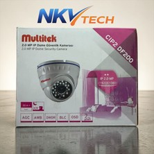 Multitek Cıp2 DF200 2 Mp Ip Dome Kamera