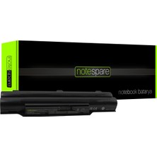 Notespare Fujitsu ile Uyumlu 34039876, 38016180, 38016472 Notebook Batarya Pil