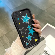 Ucuc iPhone 7 Plus/8 Plus Uyumlu Siyah Silikon Kılıf Darbeye Dayanıklı Kamera Korumalı