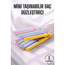 180°C Isı ve Uzun Süre Kalıcı Düzlük Sağlayan Mini Saç Düzleştirici Nemere