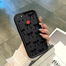 Ucuc Realme C25/C25S Uyumlu Siyah Silikon Kılıf Darbeye Dayanıklı Kamera Korumalı