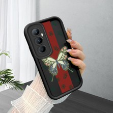 Ucuc Realme C65 4g Uyumlu Siyah Silikon Kılıf Darbeye Dayanıklı Kamera Korumalı