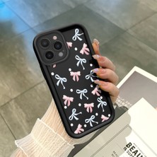 Ucuc iPhone 13 Pro Max Uyumlu Siyah Silikon Kılıf Darbeye Dayanıklı Kamera Korumalı