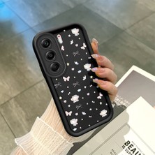 Ucuc Tecno Camon 40 Pro 5g(Cm7) Uyumlu Siyah Silikon Kılıf Darbeye Dayanıklı Kamera Korumalı