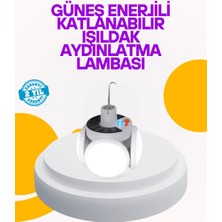 Solar Enerjili Katlanabilir LED Kamp ve Bahçe Lambası Nemere