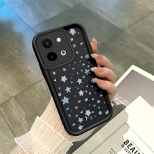 Ucuc Vivo Y28 4g Uyumlu Siyah Silikon Kılıf Darbeye Dayanıklı Kamera Korumalı