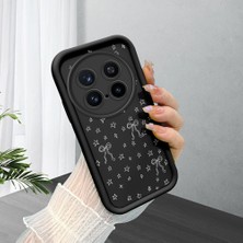 Ucuc Vivo X200 Pro Uyumlu Siyah Silikon Kılıf Darbeye Dayanıklı Kamera Korumalı