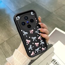 Ucuc Vivo X300 Uyumlu Siyah Silikon Kılıf Darbeye Dayanıklı Kamera Korumalı