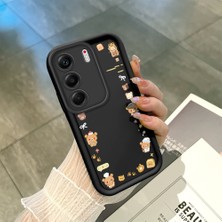 Ucuc Tecno Camon 40(Cm5) Uyumlu Siyah Silikon Kılıf Darbeye Dayanıklı Kamera Korumalı