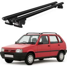 Today Auto Venüs Fiat Uno (1990-2000) Uyumlu Siyah Ara Atkı Port Bagaj Tavan Barı