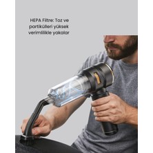 15000 Pa Emiş Gücü ve Hava Üfleme Özellikli Şarjlı Süpürge Nemere