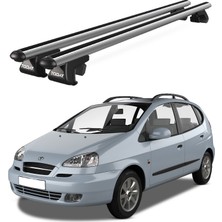Today Auto Venüs Daewoo Rezzo (2005-2008) Uyumlu Gri Ara Atkı Port Bagaj Tavan Barı