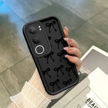 Ucuc Vivo Y19S 4G/Y19S Pro Uyumlu Siyah Silikon Kılıf Darbeye Dayanıklı Kamera Korumalı