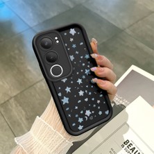 Ucuc Vivo Y19S 4G/Y19S Pro Uyumlu Siyah Silikon Kılıf Darbeye Dayanıklı Kamera Korumalı