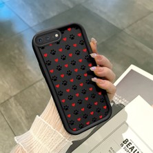 Ucuc iPhone 7 Plus/8 Plus Uyumlu Siyah Silikon Kılıf Darbeye Dayanıklı Kamera Korumalı