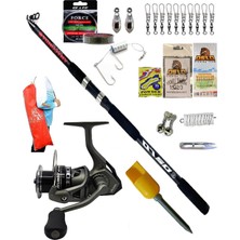 Okuma Acuador 8000 360CM 100-300GR Oslo Anaconda Profesyonel Kıyı Olta Takımı Seti