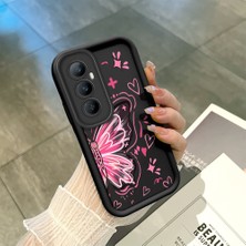 Ucuc Realme C65 4g Uyumlu Siyah Silikon Kılıf Darbeye Dayanıklı Kamera Korumalı