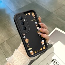 Ucuc Realme C65 4g Uyumlu Siyah Silikon Kılıf Darbeye Dayanıklı Kamera Korumalı