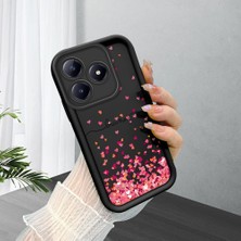 Ucuc Realme C63 4G/C61 Uyumlu Siyah Silikon Kılıf Darbeye Dayanıklı Kamera Korumalı