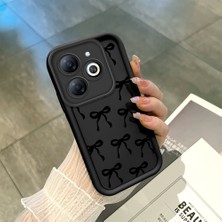 Ucuc Tecno Spark 20/20C Uyumlu Siyah Silikon Kılıf Darbeye Dayanıklı Kamera Korumalı