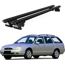 Today Auto Venüs Ford Mondeo Sw-Mkı-/-Mkıı (1993-2000) Uyumlu Siyah Ara Atkı Port Bagaj Tavan Barı