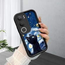 Ucuc Vivo Y29 5g Uyumlu Siyah Silikon Kılıf Darbeye Dayanıklı Kamera Korumalı
