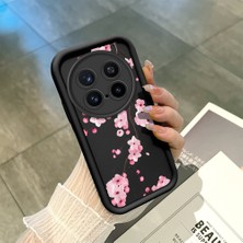Ucuc Vivo X200 Pro Uyumlu Siyah Silikon Kılıf Darbeye Dayanıklı Kamera Korumalı