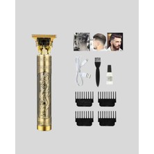 Nemere Şarjlı T Bıçaklı Saç ve Sakal Tıraş Makinesi – 3 Başlıklı, Güçlü Motorlu, 2 Saat Kul