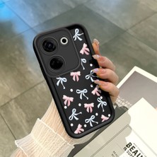 Ucuc Tecno Camon 20(CK6N) Uyumlu Siyah Silikon Kılıf Darbeye Dayanıklı Kamera Korumalı