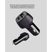 Bluetooth Aux Çevirici ve Pd Destekli Araç Şarj Cihazı 2’li Set Nemere