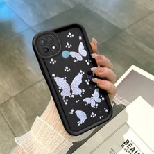 Ucuc Oppo A15/A15S Uyumlu Siyah Silikon Kılıf Darbeye Dayanıklı Kamera Korumalı