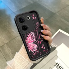 Ucuc Tecno Camon 20 Pro 4G(CK7N) Uyumlu Siyah Silikon Kılıf Darbeye Dayanıklı Kamera Korumalı