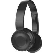 Snopy Siyah Tf Kart Özellikli Bluetooth Katlanabilir Kulak Üstü Kulaklık