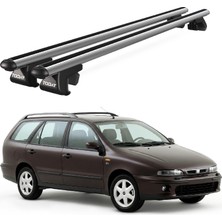 Today Auto Venüs Fiat Marea (1996-2003) Uyumlu Gri Ara Atkı Port Bagaj Tavan Barı