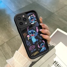 Ucuc iPhone 13 Pro Uyumlu Siyah Silikon Kılıf Darbeye Dayanıklı Kamera Korumalı