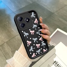 Ucuc Realme C63 4G/C61 Uyumlu Siyah Silikon Kılıf Darbeye Dayanıklı Kamera Korumalı