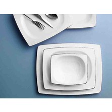 Porland Riva Platin Yemek Takımı - 12 Kişilik