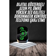 Yeni Nesil Bluetooth Kulaklık Çağrı Cevaplayabilen Dijital Göstergeli Powerbankli Nemere