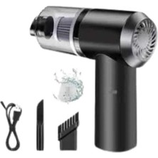 Vakumlu Araç Içi Süpürge Taşınabilir Pratik Şarjlı Temizlenebilir Nemere